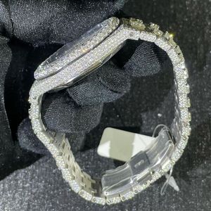 Montres automatiques mécaniques en acier inoxydable avec cristal saphir ETA, bijoux de beauté artisanaux personnalisés, art unisexe, classique, hip hop - Product Image 4