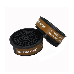 3301K-100 Respirator Filter with Activated Carbon Layer for Organic Vapor Filtration In Hazardous Chemical <b>Environment</b> - Product Image 5