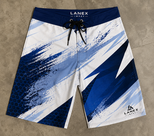 Shorts de bain pour hommes personnalisés avec motif abstrait, séchage rapide, pour le surf, la natation, la plage, légers, pour les sports nautiques - Product Image 6