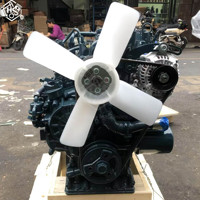 Conjunto de motor diésel D1305 de 3 cilindros completamente nuevo, 3000 rpm, 18.5 kW, D1305-EF03, piezas de repuesto para miniexcavadora de 3 toneladas para Kubota