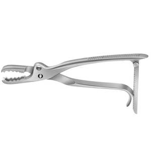 High Durability Self Locking Bar Rachet Mechanism Farabeuf Lambotte Bone Holding Forceps 26cm Orthopedic Instruments - Product Image 2