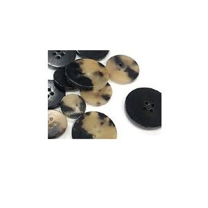 Botones de Cuerno de Búfalo Negro de Alta Calidad, Botones para Trajes, Botones para Manualidades - Product Image 4