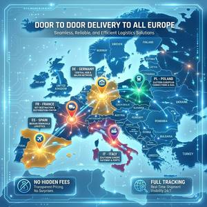 Fret aérien vers l'Europe, <span class=keywords><strong>tout</strong></span> compris, DDP, taxes payées, dédouanement, livraison porte à porte, logistique express - Product Image 5