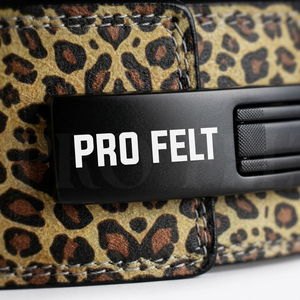 Custom Embroidery Logo 10mm Lever Weight Lifting <b>Belt</b> Customized Leopard Print Suede Powerlifting Support <b>Belt</b> with Steel Buckle - Product Image 4