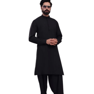 Luxury Cotton Salwar <b>Kameez</b> for <b>Men</b> | Premium Modern Design All Seasons Wear for Weddings Cultural Events & Party - Product Image 1