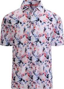 Chemise de golf pour homme, anti-rides, respirante, à séchage rapide, manches courtes, imprimée, décontractée, athlétique - Product Image 2