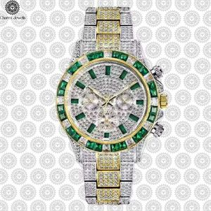 Reloj de Lujo para Mujer Charm Jewells, Cristal, Analógico, Mecánico, Correa de Acero Inoxidable, Esfera Redonda de 40 mm, Cronógrafo, Moda - Product Image 2