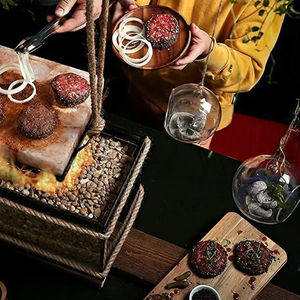 Platos Cuadrados de Sal del Himalaya para Cocinar y Bandeja de Sal del Himalaya para Asar a la Parrilla, Venta al por Mayor - Product Image 6