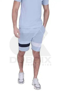 Custom Men's Summer <b>Short</b> Set High Quality Casual Wear 2-Pcs Shirt & <b>Shorts</b> Set 100% Cotton T-shirts & <b>Short</b> Set Twin Set Men - Product Image 3