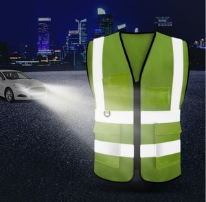 Mesh Reflective Safety Clothing <b>Construction</b> High Visibility <b>Work</b> Security Reflector Safety Vest <b>Work</b> Suit Safety Vest - Product Image 6
