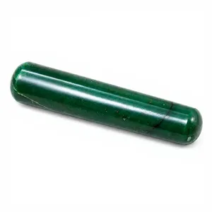 Bâtonnet Yoni en Aventurine Verte Naturelle 11cm, Pierre Précieuse Lisse et Polie, Outil d'Exercice de Kegel pour le Plancher Pelvien des Femmes, Vente en Gros - Product Image 1