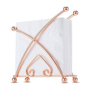 Metal Napkin Holder Christmas <b>Tree</b> Design Red Decorative Tissue Organizer Festive Tabletop <b>Stand</b> - Product Image 6