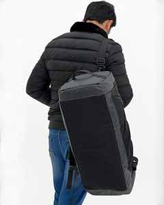 Men's Large Capacity Nylon Gym Duffle Bag with Adjustable <b>Strap</b> and Interior Compartment for Workout Fitness Travel - Product Image 1