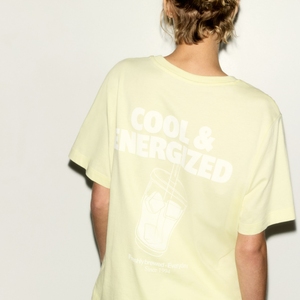 เสื้อยืดแขนสั้น ผ้าฝ้าย/โพลีเอสเตอร์ 100% แบบเรียบ พิมพ์โลโก้ได้ตามต้องการ - Product Image 5