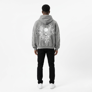 Eyre Sport Wear Factory – Sweat à capuche surdimensionné pour homme, 100 % coton, brodé, style streetwear, personnalisable - Product Image 3