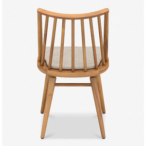 Silla de Estilo Minimalista, Silla de Comedor de Alta Calidad con Estructura de Madera de Teca para Decoración del Hogar - Product Image 4