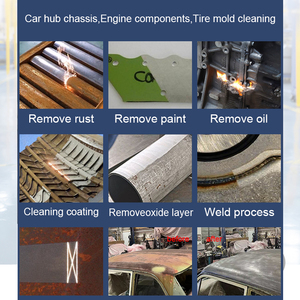 BYLaser 1000W 1500W 2000W Fiber <b>Laser</b> Metal Ship Car Rust Ditch Paint Frame MAX Continuous Handheld Portable <b>Cleaning</b> <b>Machine</b> - Product Image 3