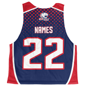Chalecos de Lacrosse para Hombre, Tallas Grandes, de Alta Elasticidad, Ligeros, de Secado Rápido, Reversibles, de Malla, para Entrenamiento, Personalizables con Impresión - Product Image 2