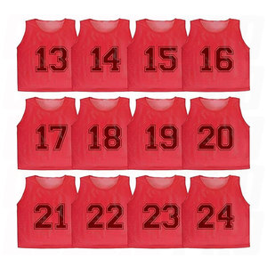 Duramesh Pinnies Scrimmage Vest for Kids Youth and Adults Breathable Lightweight Numbered <b>Training</b> Penny Jerseys for Soccer - Product Image 6