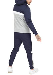 100% coton respirant tissu Jogging hommes survêtements tenue décontracté Logo personnalisé survêtements avec capuche pour hommes - Product Image 5