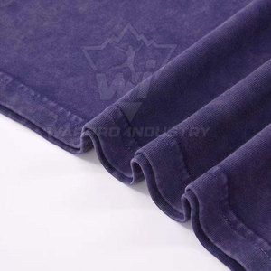 Camisetas al por mayor personalizadas con efecto desgastado por el sol, de algodón grueso, corte oversize, ropa OEM, camisetas con efecto desgastado por el sol - Product Image 3
