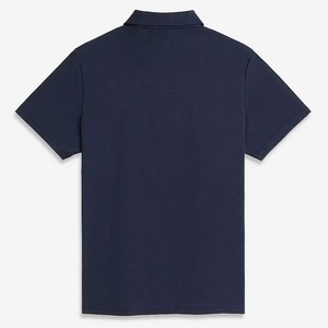 T-shirt unisexe respirant à séchage rapide, manches courtes, tricoté, formel, sportif, avec logo personnalisé sur le devant, polyester/coton, pour le golf et le tennis - Product Image 3