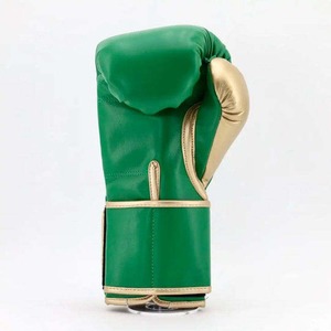 Guantes de Boxeo de Cuero Genuino Profesionales de Alta Calidad con Cierre de Gancho y Bucle, Personalizables OEM, Unisex - Guantes de Sparring Más Vendidos - Product Image 3