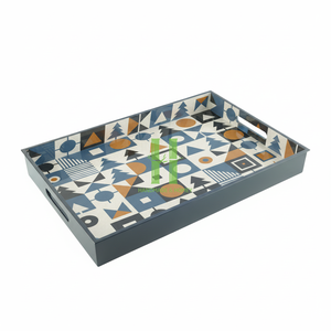 Bandeja de Servir de Bambú Ecológica, Hecha a Mano, Decoración Bohemia, la Mejor Opción para tu Espacio, Hecho en Vietnam - Product Image 2