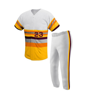 Ensemble de sport de baseball : Maillot et pantalon en tissu technologique avancé, effet rafraîchissant, résistant à la transpiration, tenue d'équipe, commandes personnalisées acceptées - Product Image 6