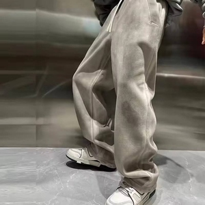 Pantalones Deportivos de Invierno para Hombre, 3Starsexperts, Talla Grande, Personalizados, Lisos, Teñidos, de Poliéster/Algodón, Impermeables, 450 Gsm, con Cordón Ajustable - Product Image 3