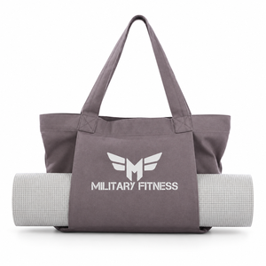 Custom Canvas Yoga Tote Bag with Zipper Portable Fashion Printed Fitness Carryall Mat Hold Shoulder <b>Handbag</b> for Gym <b>Travel</b> - Product Image 1