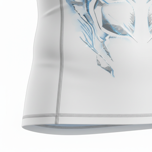 Durable <b>rash</b> <b>guard</b> shirt for men <b>women</b> kids MMA BJJ jiu jitsu no gi training custom sublimated compression wholesale swimwear - Product Image 6