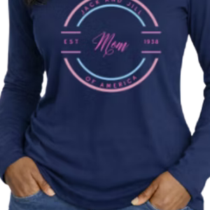 Camiseta de Manga Larga con Diseño de Letras Familiares en Azul para Mujer, Ropa Casual para el Día a Día, Estilo Urbano, Cómoda - Product Image 6