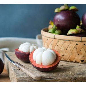 Fresh Mangosteen Tropical Fruit Whole and Halved Organic Harvest from Vietnam for Wholesale Export Supermarkets and Distributors - Product Image 3