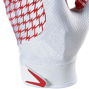 Gants de football personnalisés pour équipe, haute performance, avec grip en silicone, pour receveurs, équipement sportif professionnel d'extérieur, polyester/coton - Product Image 6
