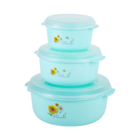 Groothandel Eco-vriendelijke PP Stapelbare Multifunctionele Lekvrije Plastic Opbergdoos met Flip-Top Deksel voor Voedsel, Fruit en Vis