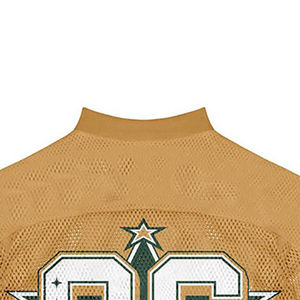 T-shirt personnalisé unisexe en mesh pour homme, streetwear, sublimation, maillots de football rétro, vêtements de sport, fabricants de maillots personnalisés - Product Image 5