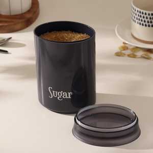 Customize Printed Metal Canister Food Storage Container Premium Quality Storage Canister With Wooden Lid for Home & Hotel Use - Product Image 1