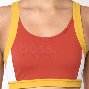 Sujetador Deportivo Transpirable para Mujer, Talla Grande, Simple, Ecológico, Ligero, Duradero, Soporte Medio, Secado Rápido - Product Image 4