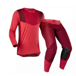 Ensemble Maillot et Pantalon de Motocross Personnalisé OEM Grande Taille Noir Rétro pour Moto Tout-Terrain – Vente en Gros - Product Image 2