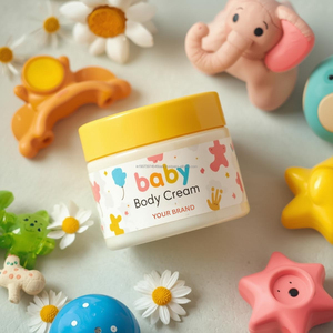 Crema Corporal para Bebés ODM OEM, Hidratante Suave y Nutritiva para el Cuidado de la Piel de los Bebés - Product Image 2