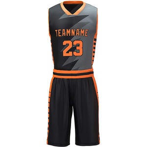 Uniforme de Baloncesto 100% Poliéster, Diseño Original, Transpirable, de Moda, para Hombre - Product Image 2