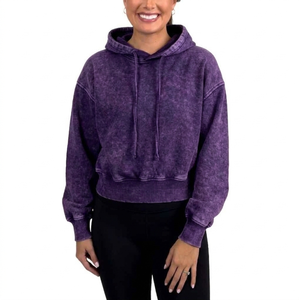 Sudadera con Capucha Lisa Personalizada para Mujer, de Alta Calidad, Transpirable, Forrada de Felpa para Invierno, 100% Algodón, Corte Regular - Product Image 5