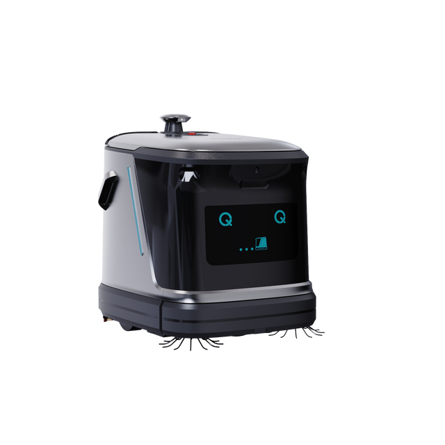 Q3-G Industrial Smart Floor Cleaning Robot VSLAM LDS Slam Navigation Automatic Recharge Water Supply for Supermarkets