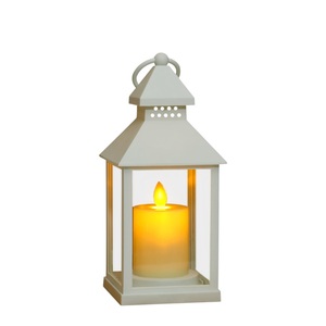 Farol Colgante Vintage Blanco al por Mayor, Decorativo para Mesa y Colgar, para Decoración del Hogar, Bodas y Navidad - Product Image 1