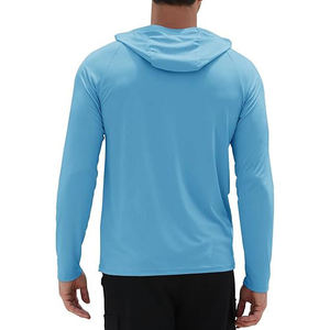 เสื้อตกปลาแขนยาวผู้ชาย ระบายอากาศได้ดี ป้องกันแสงแดด UPF50+ ไซส์ US มีสินค้าในสต็อก - Product Image 2