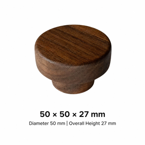 Manijas de Madera Sólida para Puertas y Gabinetes, Perillas de Madera y Tiradores para Cajones, para Cocinas, Armarios, Muebles, Diseño Interior Moderno para el Hogar - Product Image 2