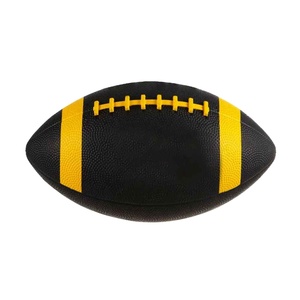 Ballon de rugby classique en caoutchouc extensible, design personnalisé, logo couleur sur mesure, pour sports de plein air, vente en gros 2026 - Product Image 1