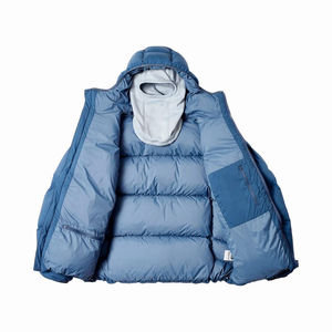 Chaqueta de Plumón Personalizada con Logotipo OEM de Alta Calidad, Chaqueta Gruesa con Capucha para Hombre, Chaqueta Bomber Brillante de Invierno Personalizada para Hombre - Product Image 1