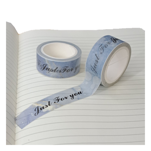 Pequeño MOQ Custom Washi Tape Rollo de impresión Adhesivo Artesanía Decorativo Washi Seal Cinta de papel - Product Image 3